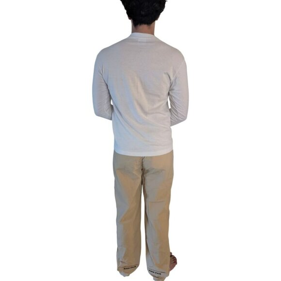 NWT Black Scale (BLVCK SCVLE) Tan Nylon Track Pants XL - Picture 4 of 7